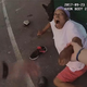 Screenshot of video of Desiree Collins being attacked